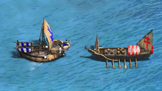 ハルク船の様子